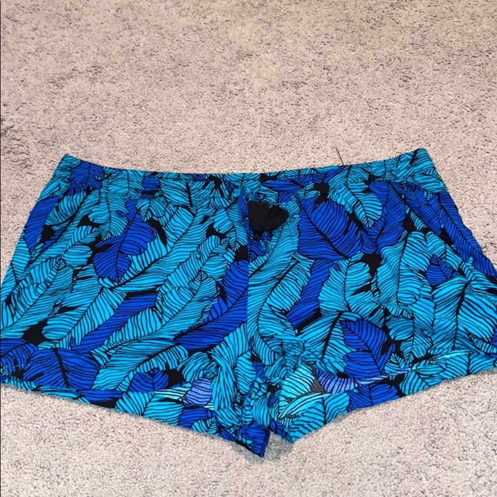 Patterned Cloth Shorts